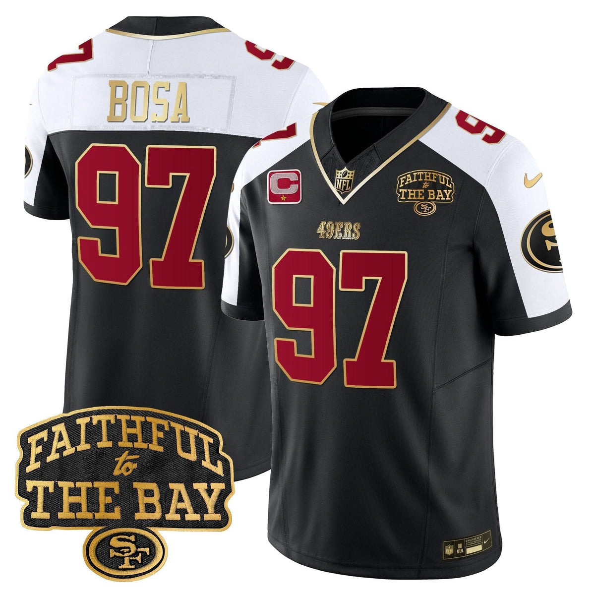 SF Faithful To The Bay Patch Vapor Limited Jersey V8