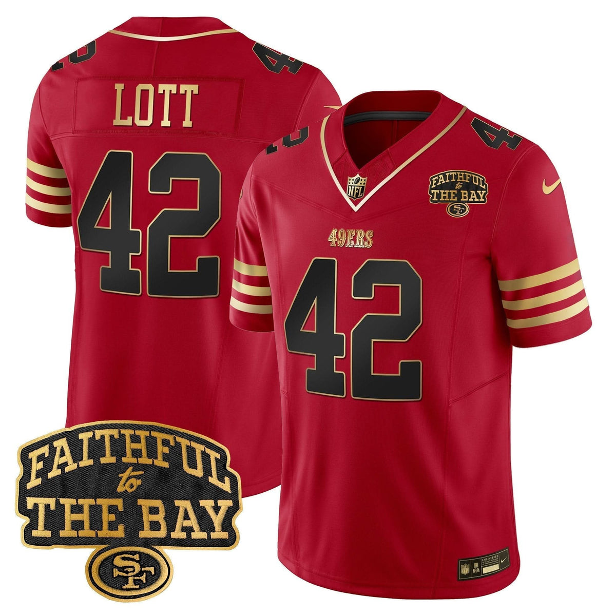 SF Faithful To The Bay Patch Vapor Limited Jersey V8