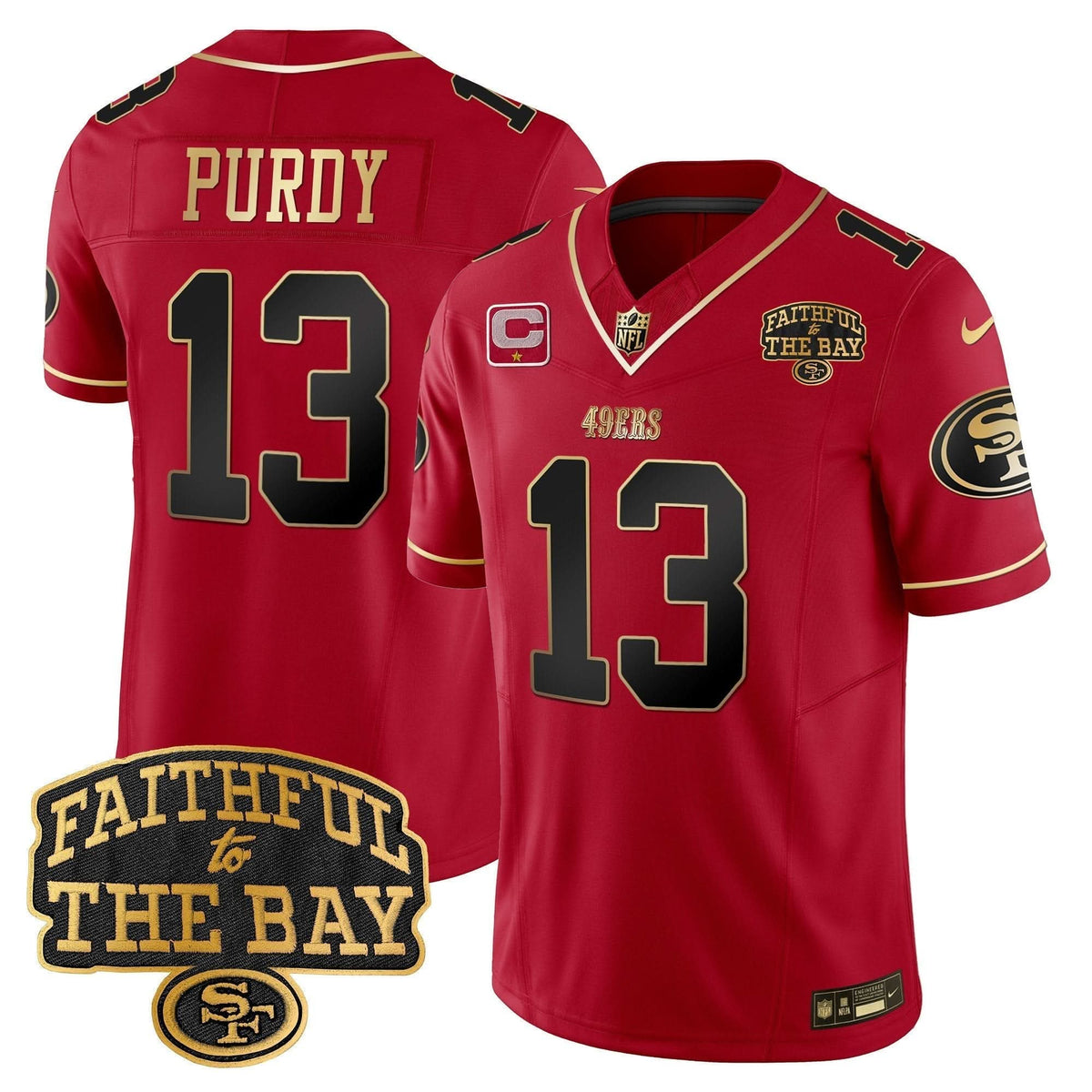 SF Faithful To The Bay Patch Vapor Limited Jersey V8