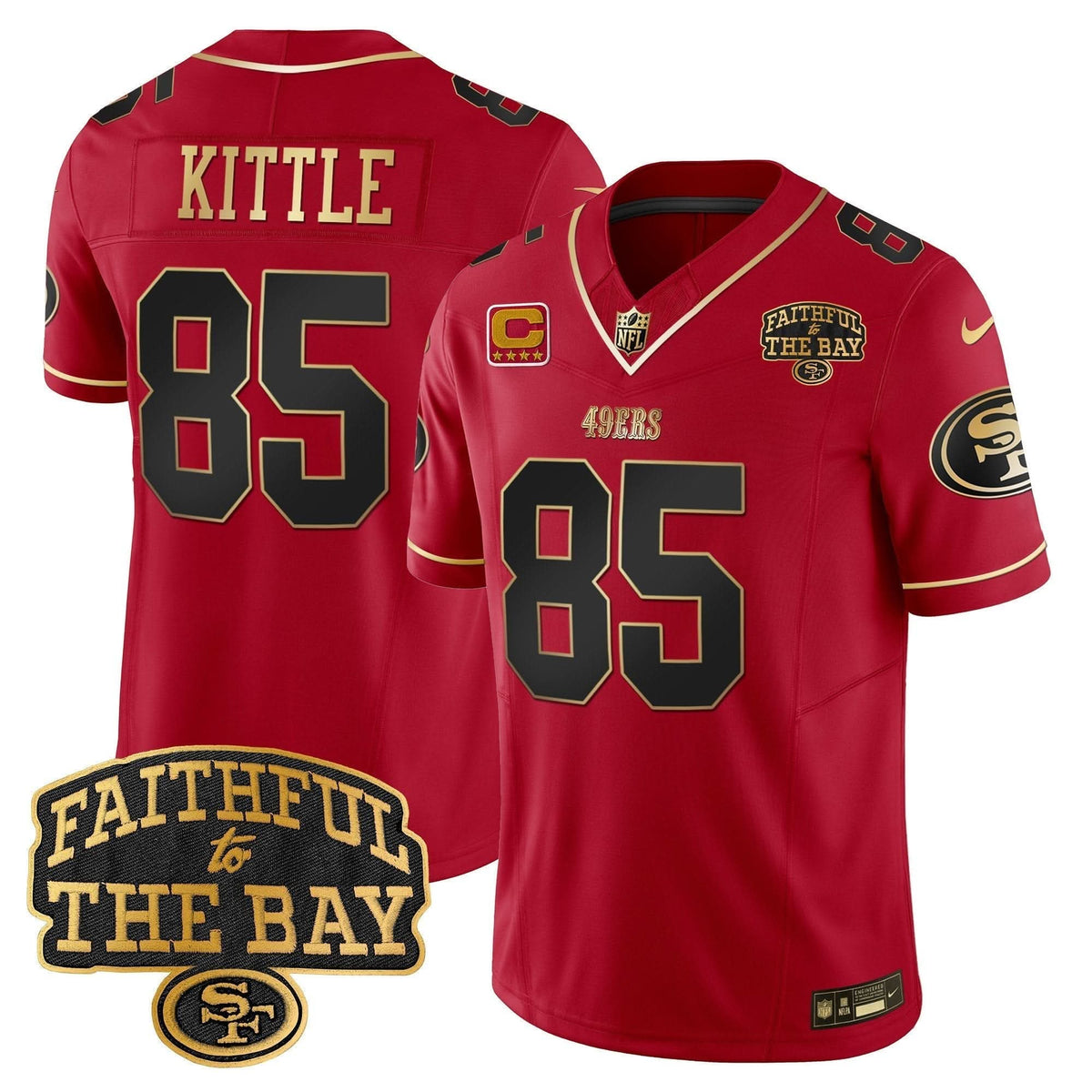 SF Faithful To The Bay Patch Vapor Limited Jersey V8