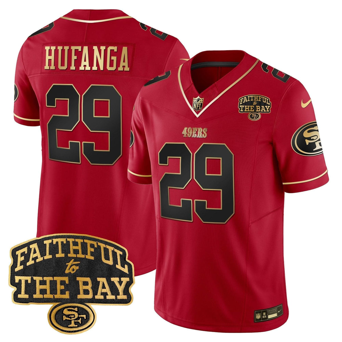 SF Faithful To The Bay Patch Vapor Limited Jersey V8