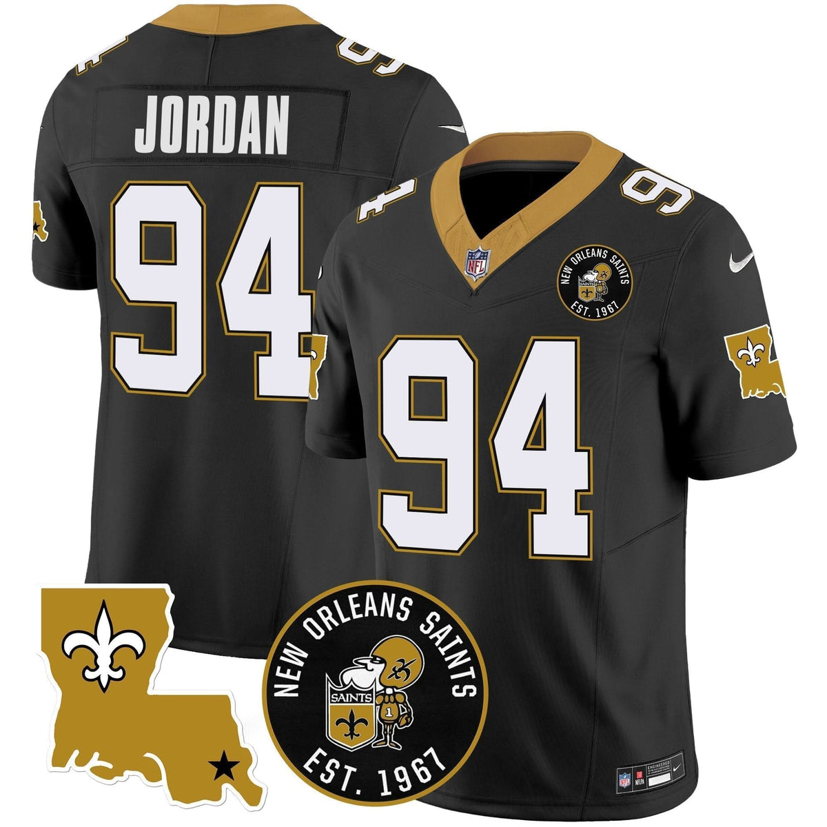 NO EST. 1967 Patch Vapor Jersey