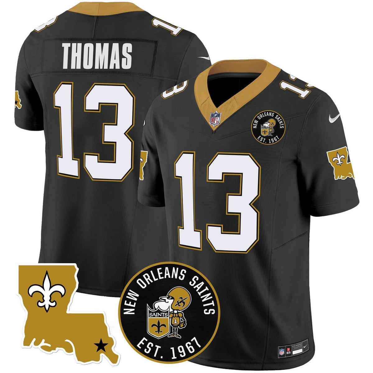 NO EST. 1967 Patch Vapor Jersey