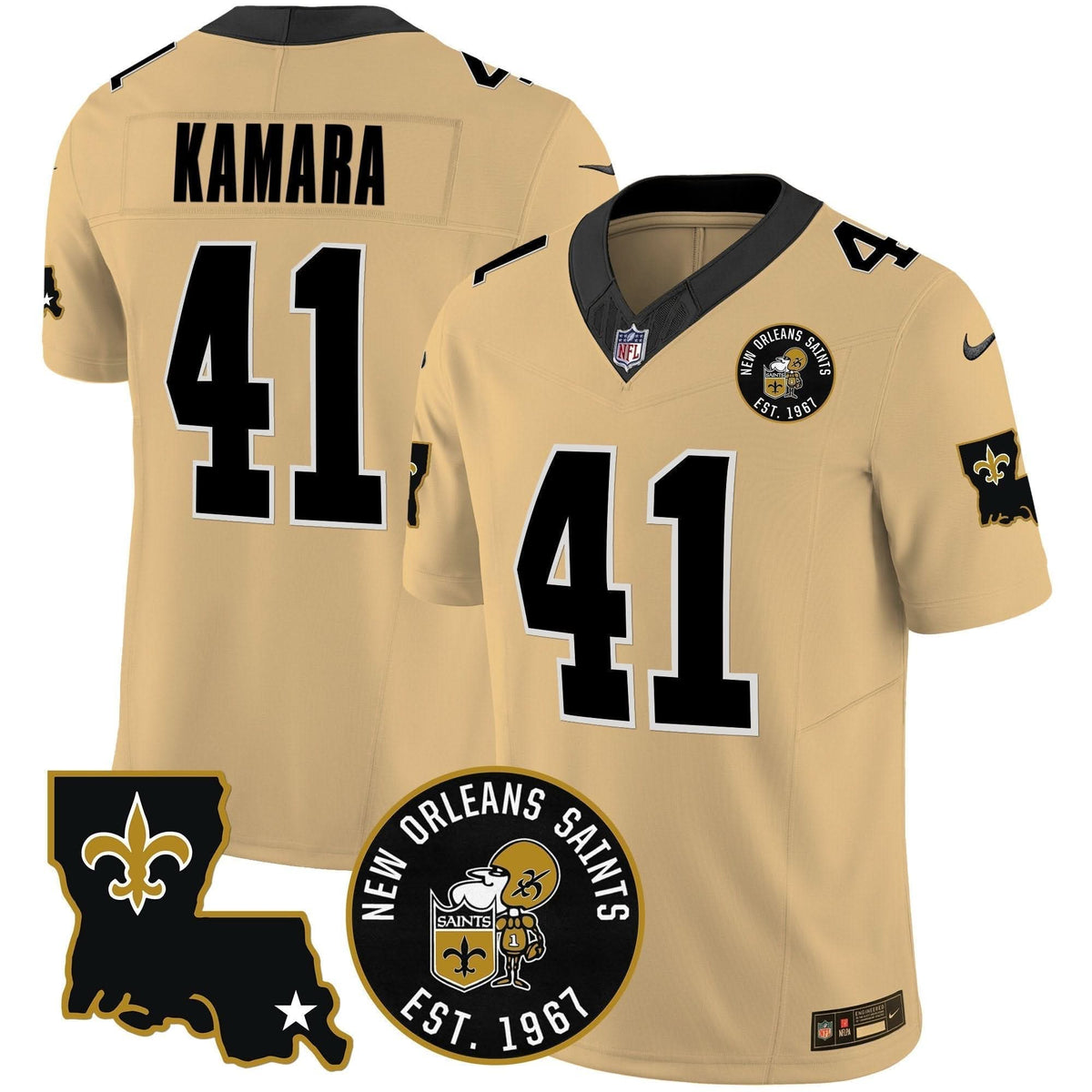NO EST. 1967 Patch Vapor Jersey