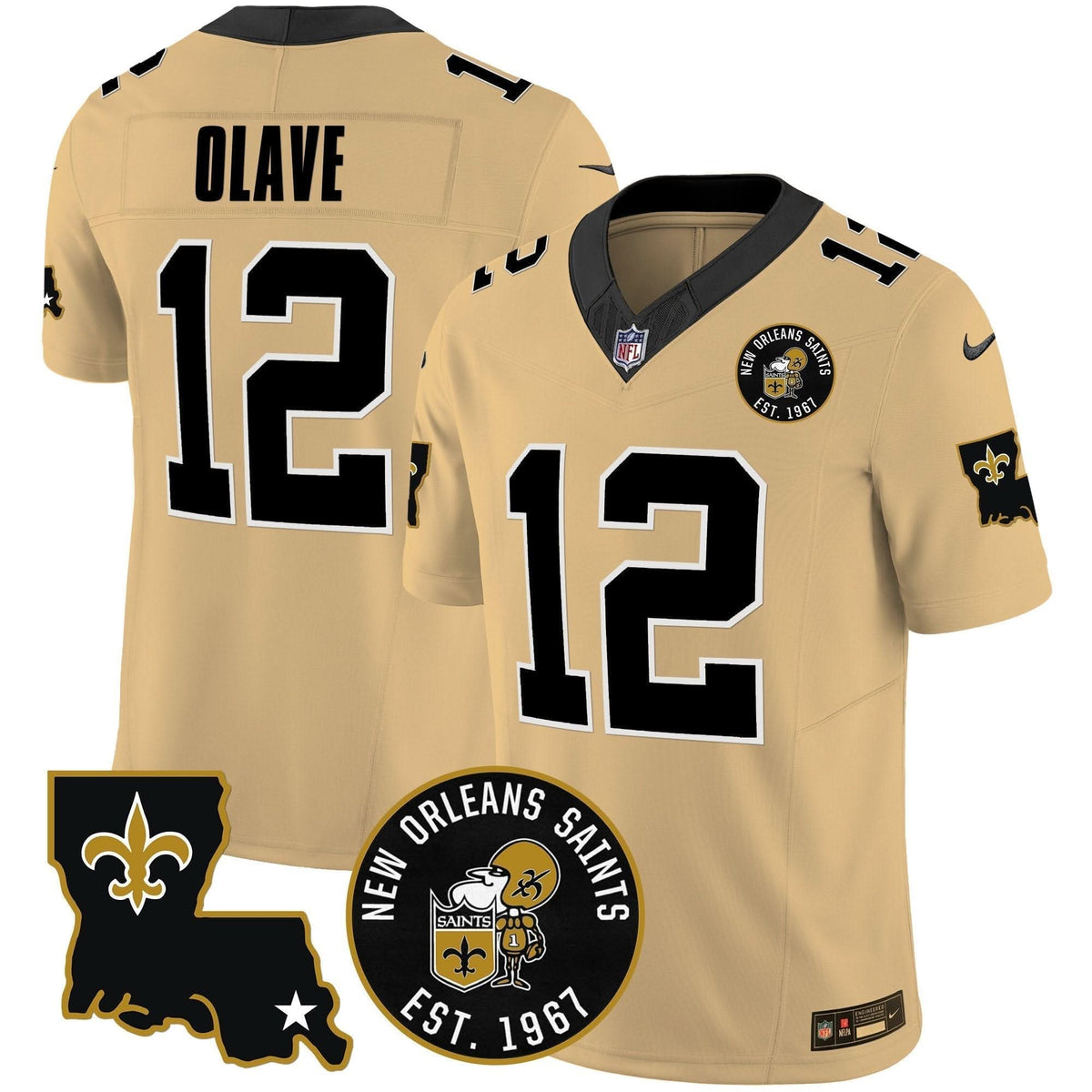 NO EST. 1967 Patch Vapor Jersey