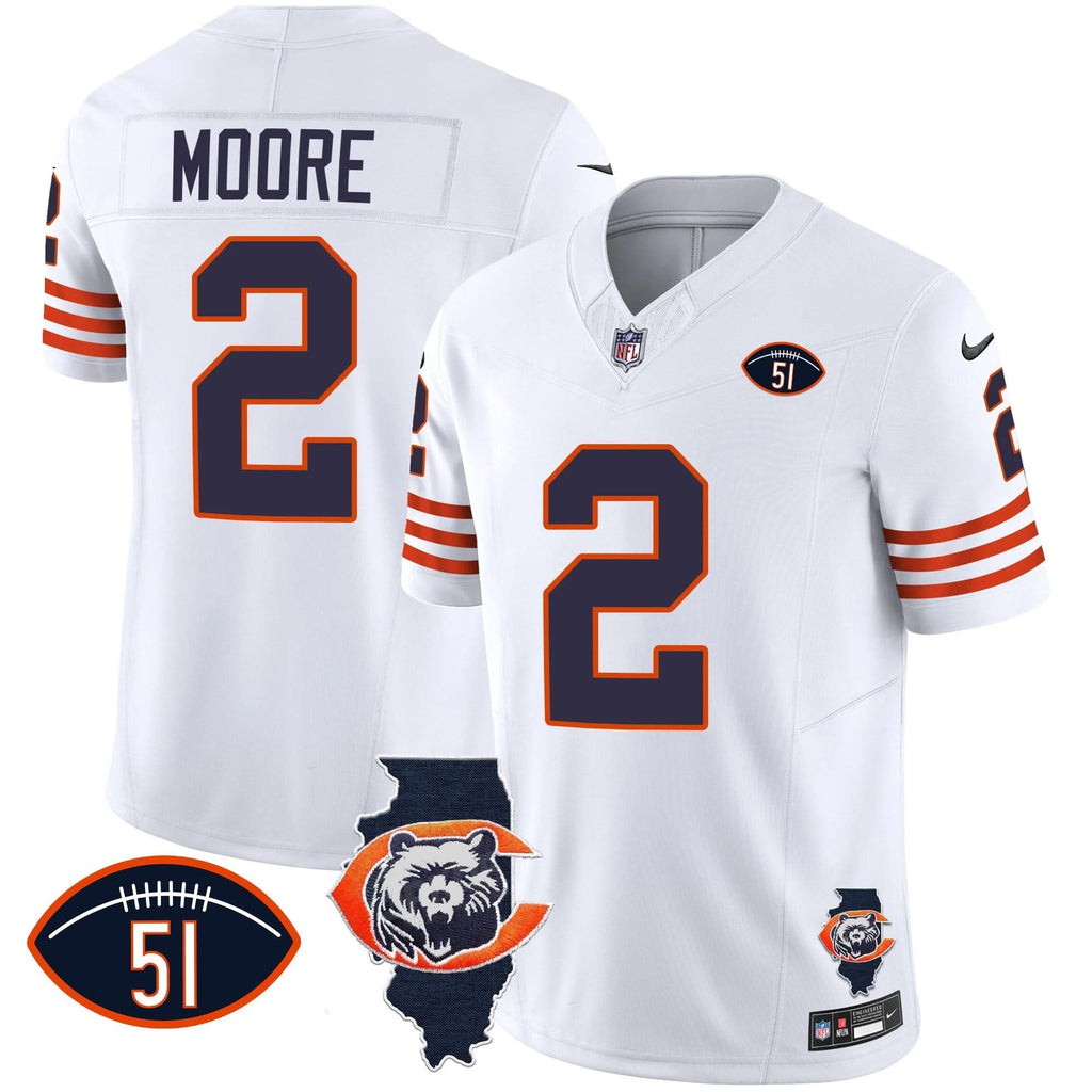 CHI Throwback Illinois Patch Vapor Jersey