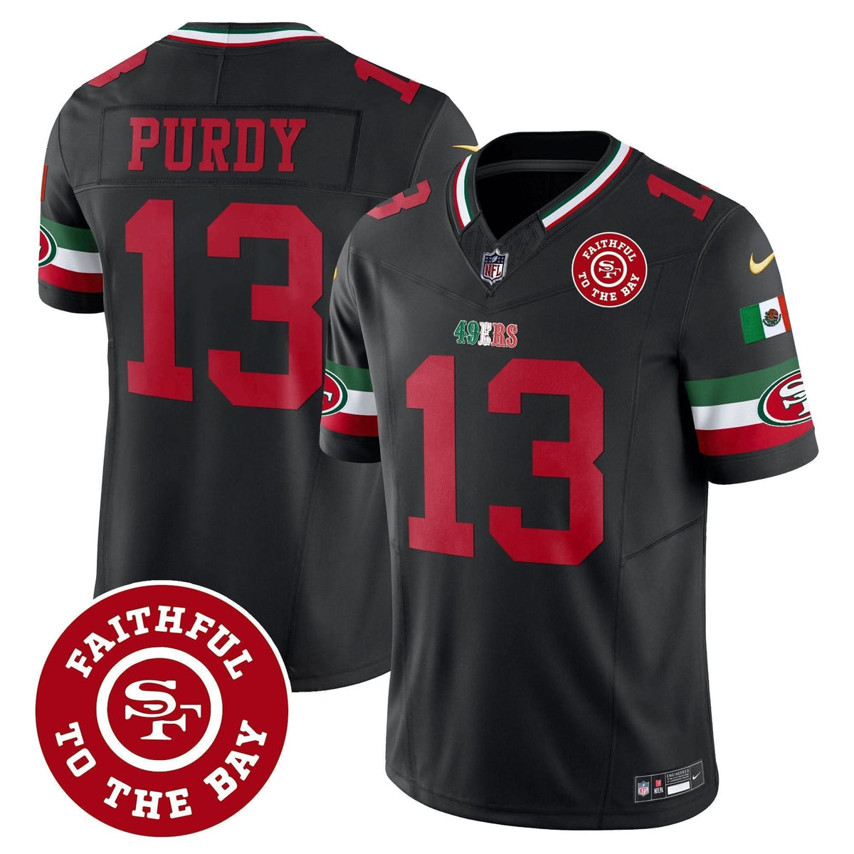 SF Mexico Faithful To The Bay Patch Vapor Jersey