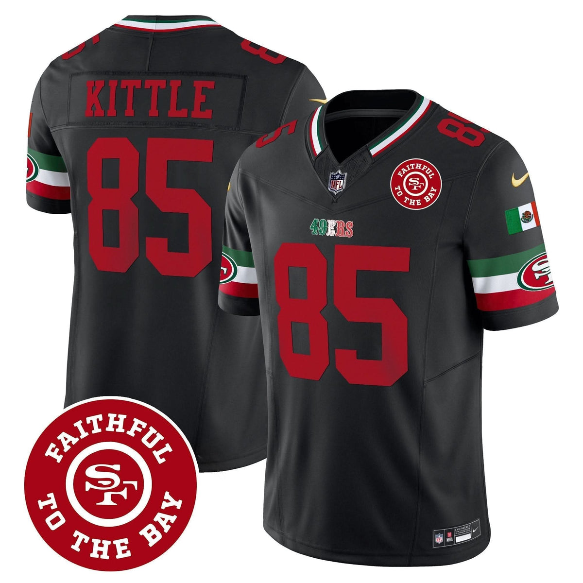 SF Mexico Faithful To The Bay Patch Vapor Jersey