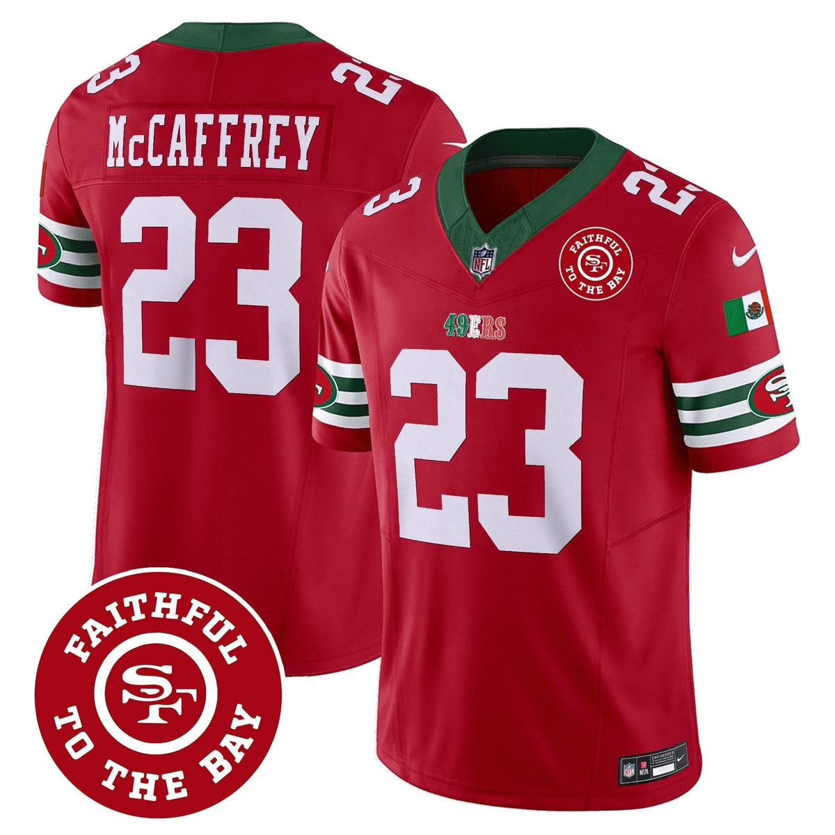 SF Mexico Faithful To The Bay Patch Vapor Jersey