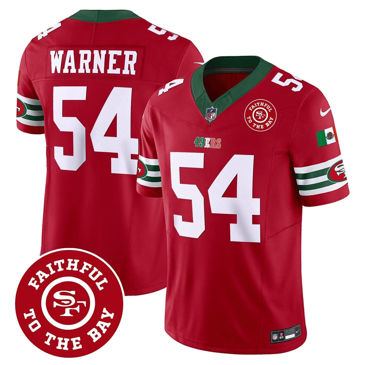 SF Mexico Faithful To The Bay Patch Vapor Jersey