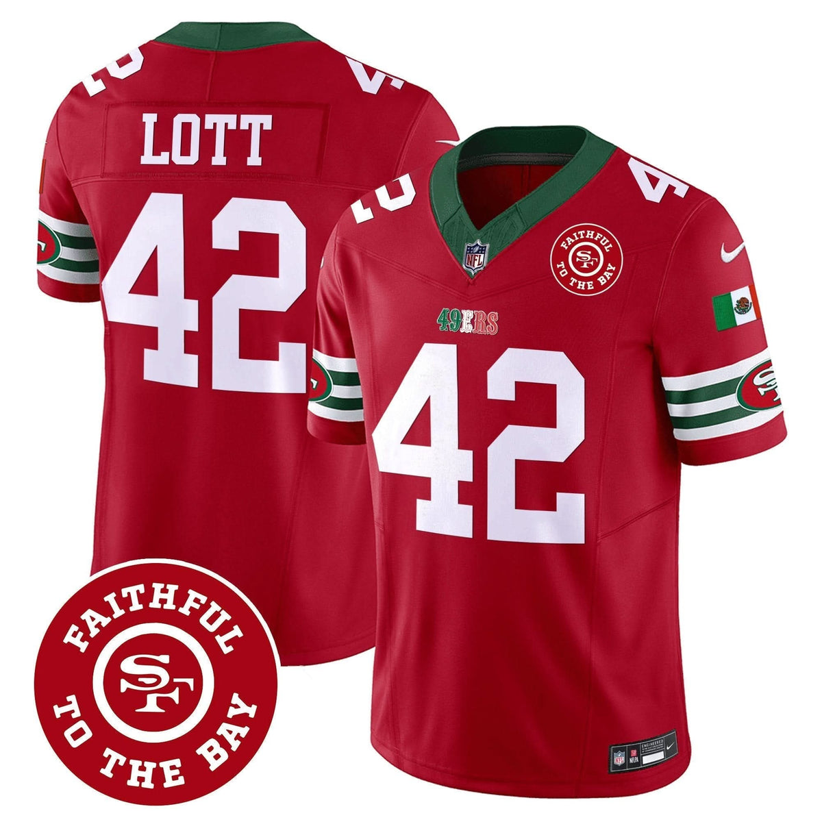 SF Mexico Faithful To The Bay Patch Vapor Jersey