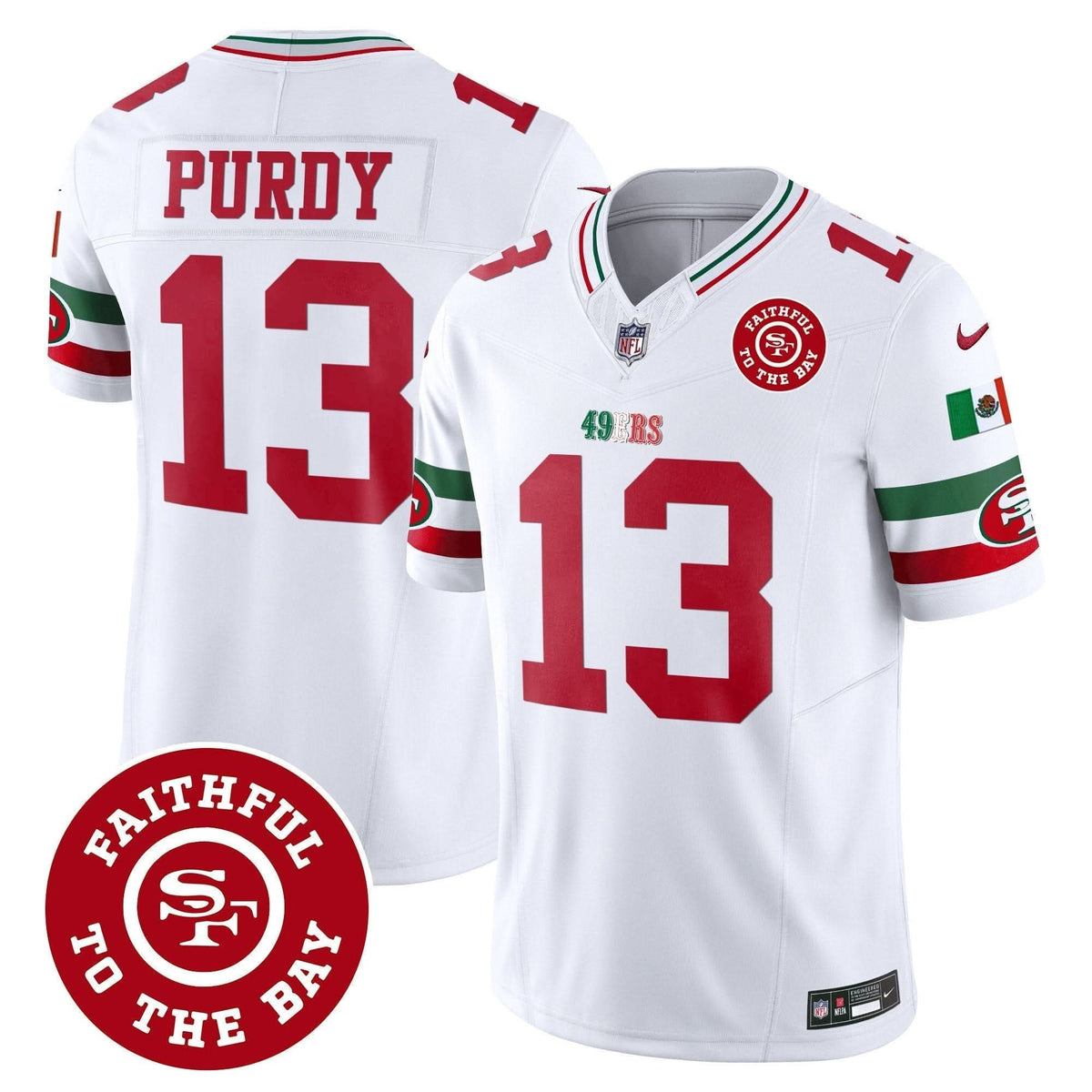 SF Mexico Faithful To The Bay Patch Vapor Jersey