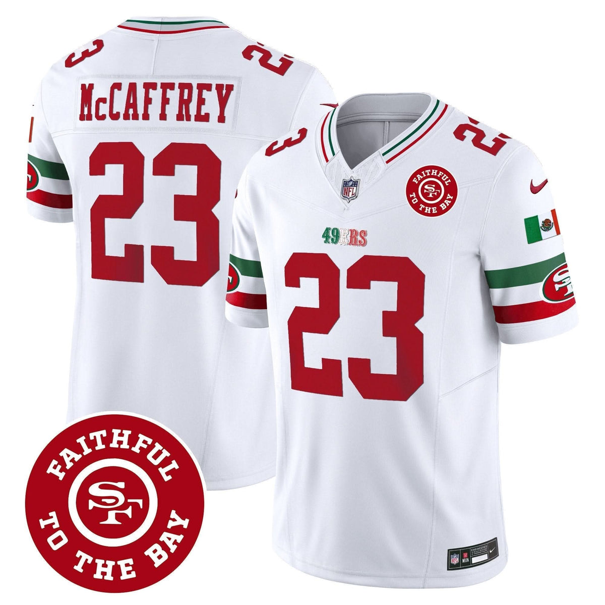 SF Mexico Faithful To The Bay Patch Vapor Jersey