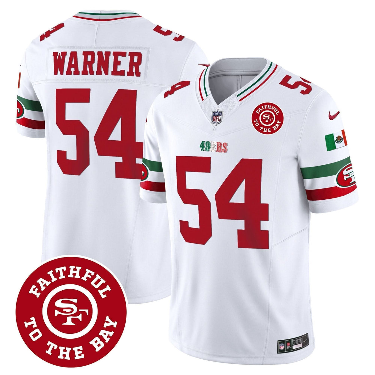 SF Mexico Faithful To The Bay Patch Vapor Jersey