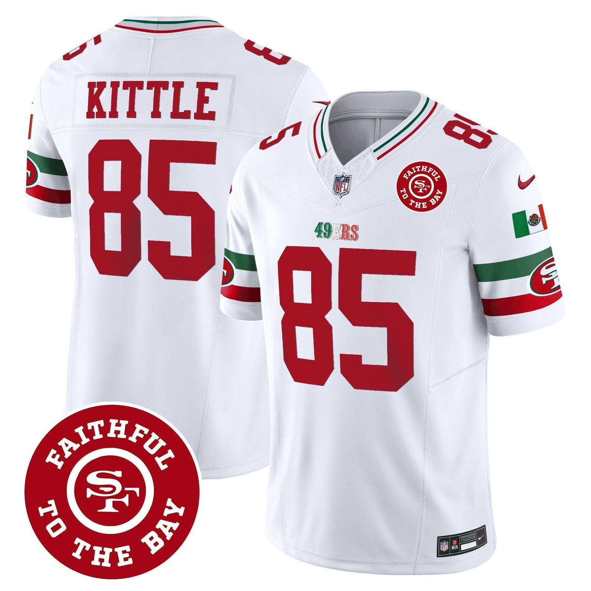 SF Mexico Faithful To The Bay Patch Vapor Jersey