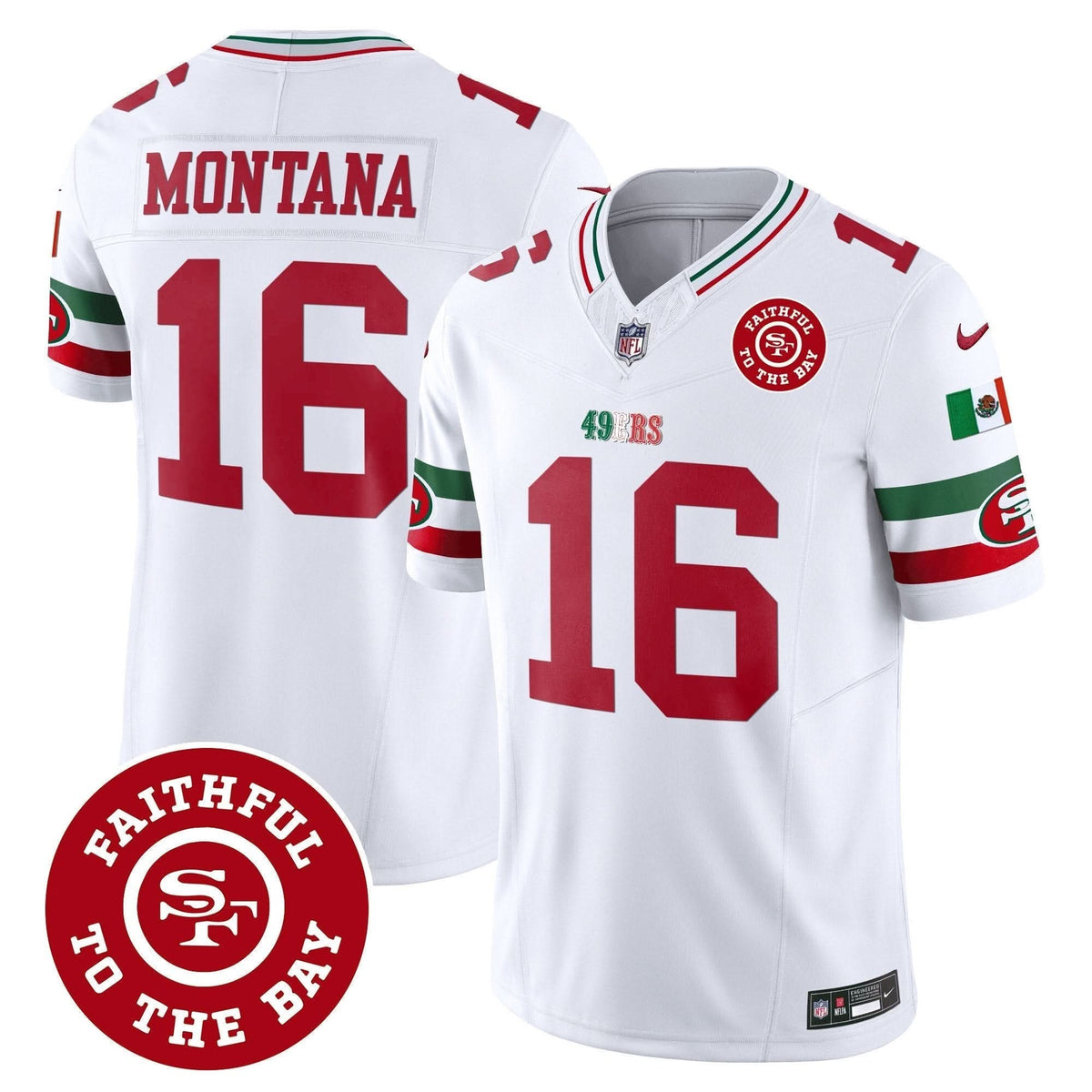 SF Mexico Faithful To The Bay Patch Vapor Jersey