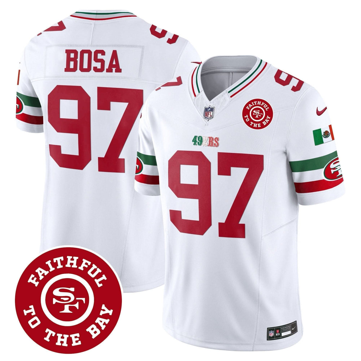 SF Mexico Faithful To The Bay Patch Vapor Jersey