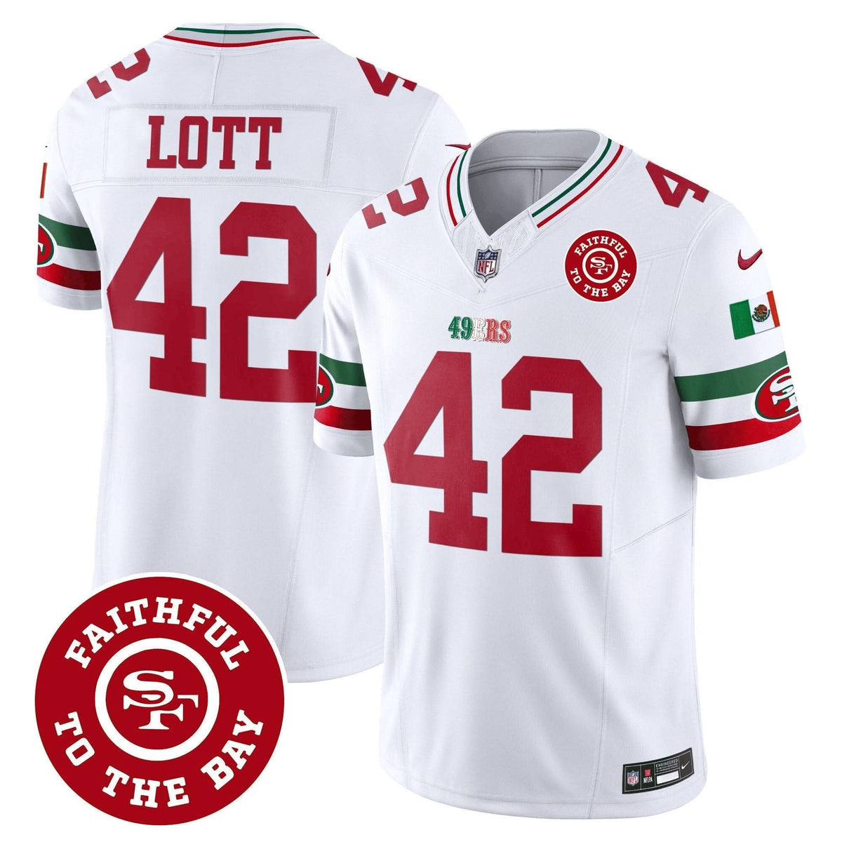 SF Mexico Faithful To The Bay Patch Vapor Jersey