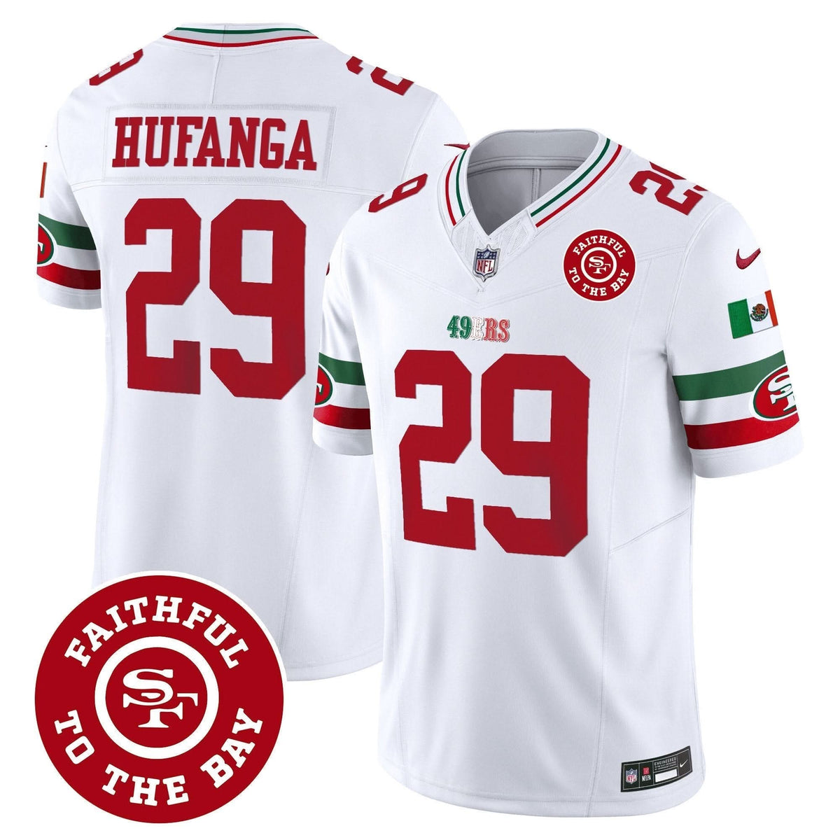SF Mexico Faithful To The Bay Patch Vapor Jersey