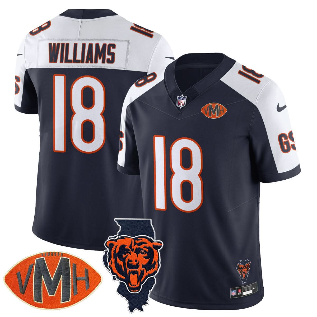 CB Honor Virginia Halas McCaskey Jersey