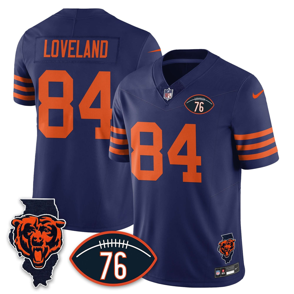 CB Honor Steve McMichael Jersey