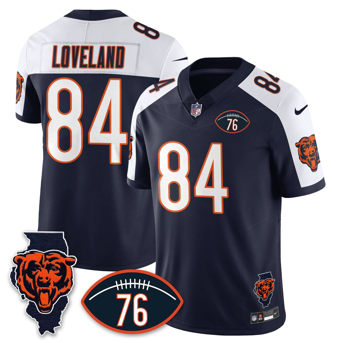 CB Honor Steve McMichael Jersey