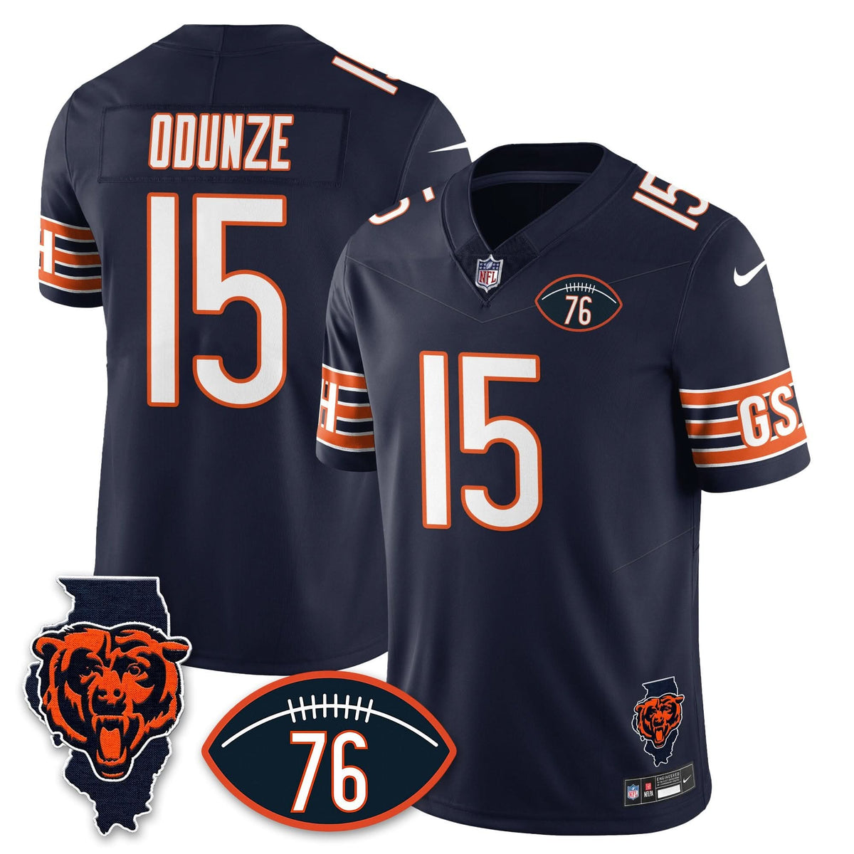 CB Honor Steve McMichael Jersey