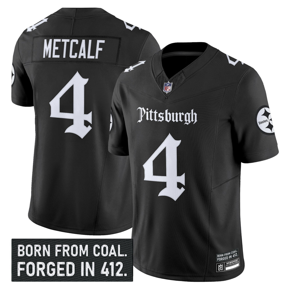 PIT 'Gothic Steel City Edition' Vapor Limited Jersey