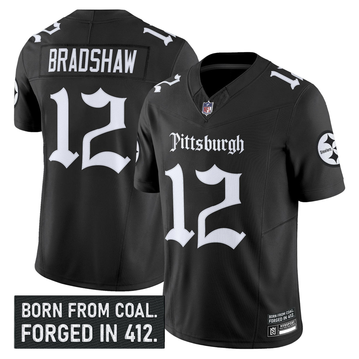 PIT 'Gothic Steel City Edition' Vapor Limited Jersey