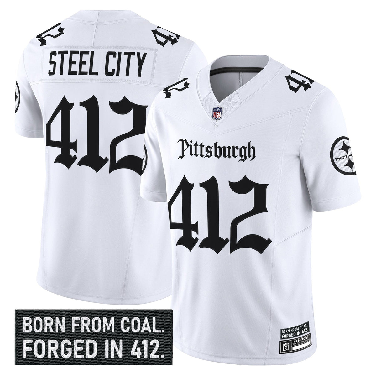 PIT 'Gothic Steel City Edition' Vapor Limited Jersey