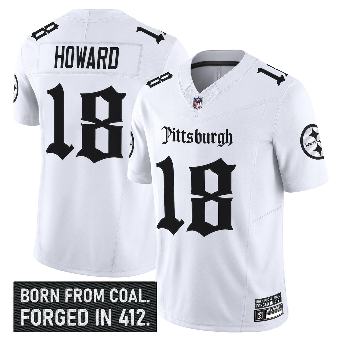 PIT 'Gothic Steel City Edition' Vapor Limited Jersey