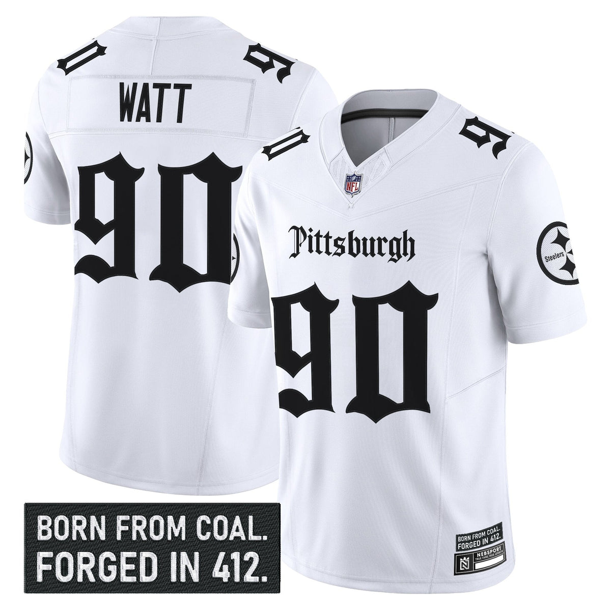 PIT 'Gothic Steel City Edition' Vapor Limited Jersey