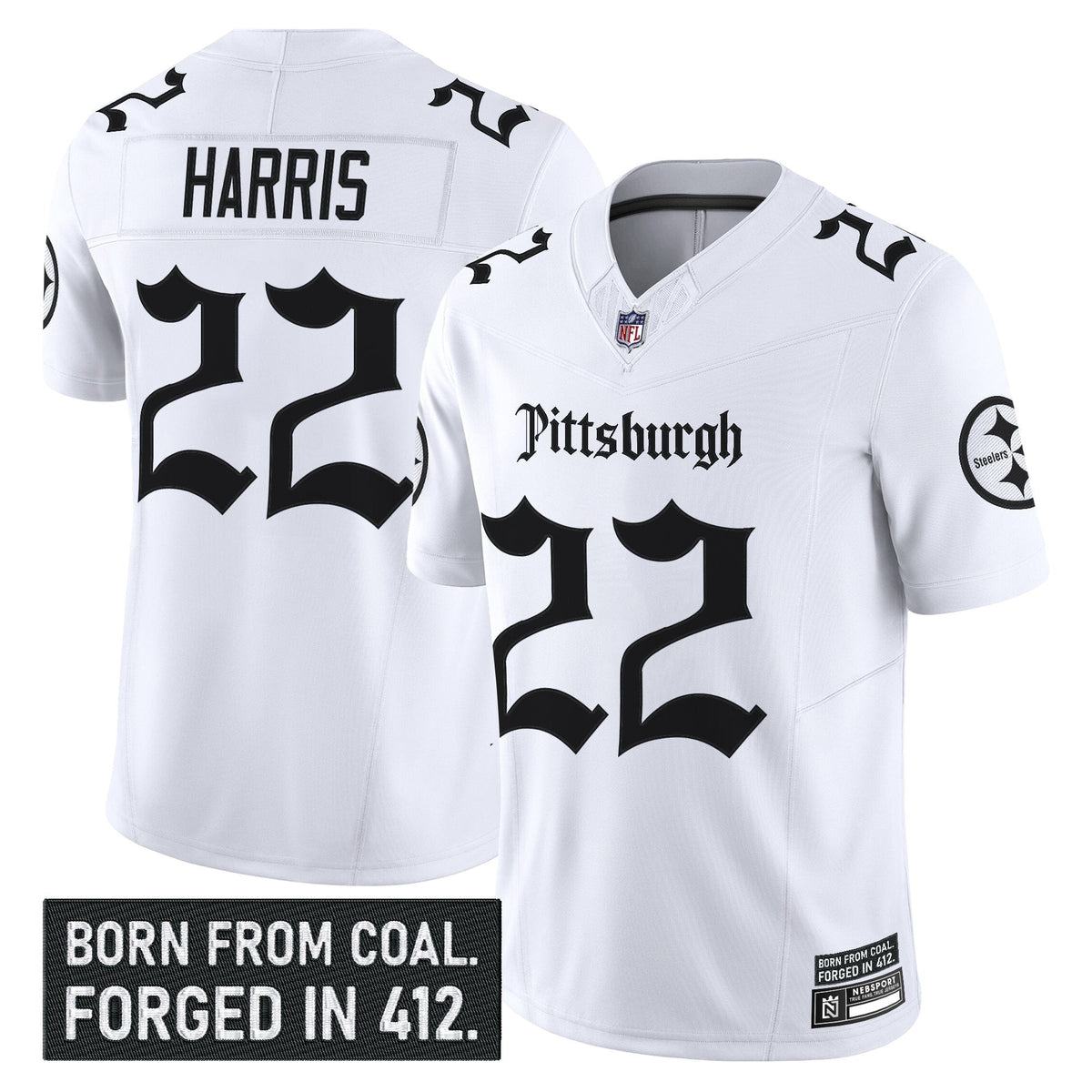 PIT 'Gothic Steel City Edition' Vapor Limited Jersey