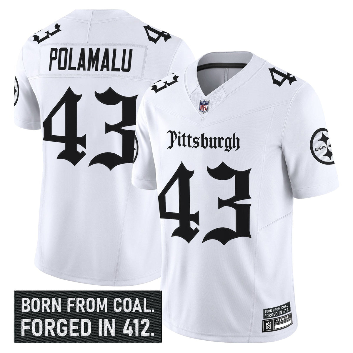 PIT 'Gothic Steel City Edition' Vapor Limited Jersey