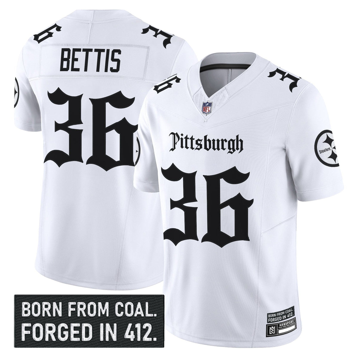 PIT 'Gothic Steel City Edition' Vapor Limited Jersey