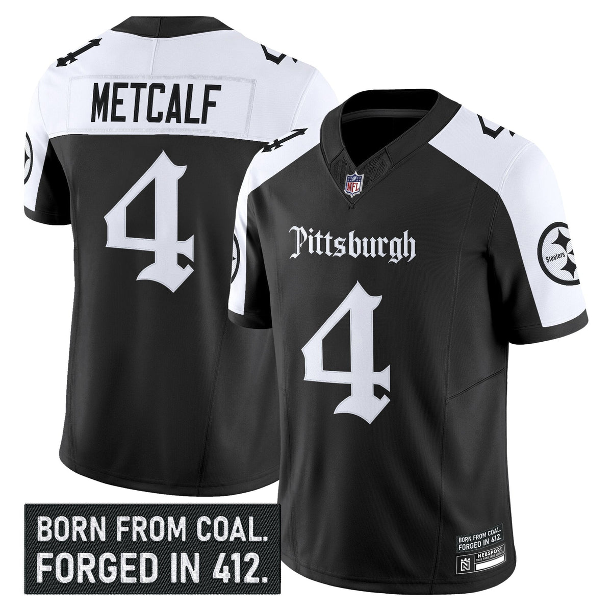 PIT 'Gothic Steel City Edition' Vapor Limited Jersey