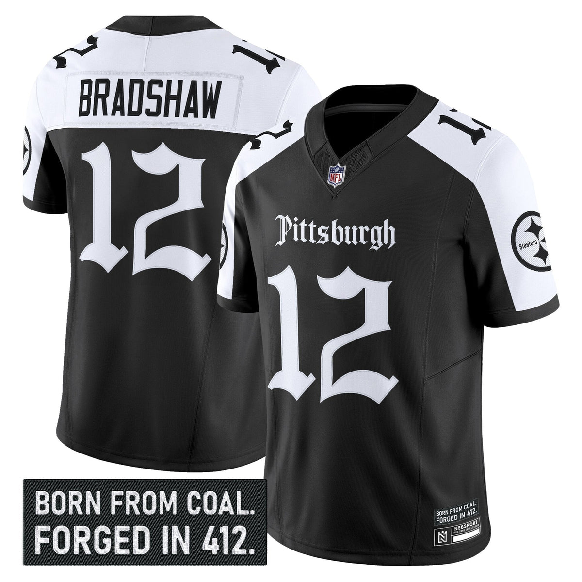 PIT 'Gothic Steel City Edition' Vapor Limited Jersey
