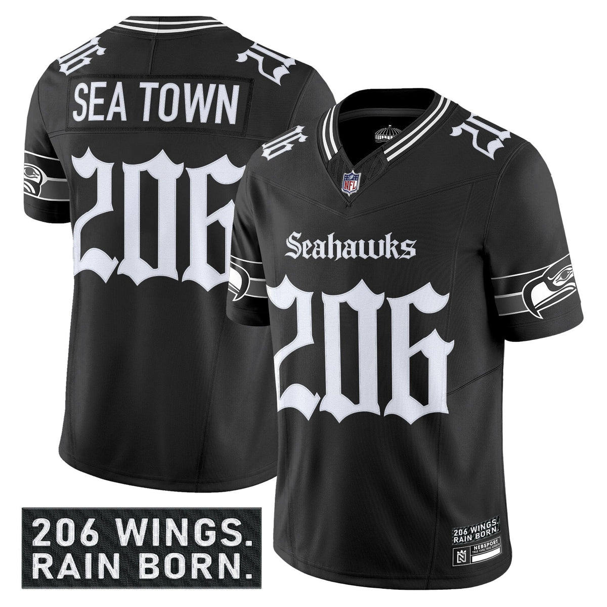 SEA 'Gothic Rain City Shadows Edition' Vapor Limited Jersey