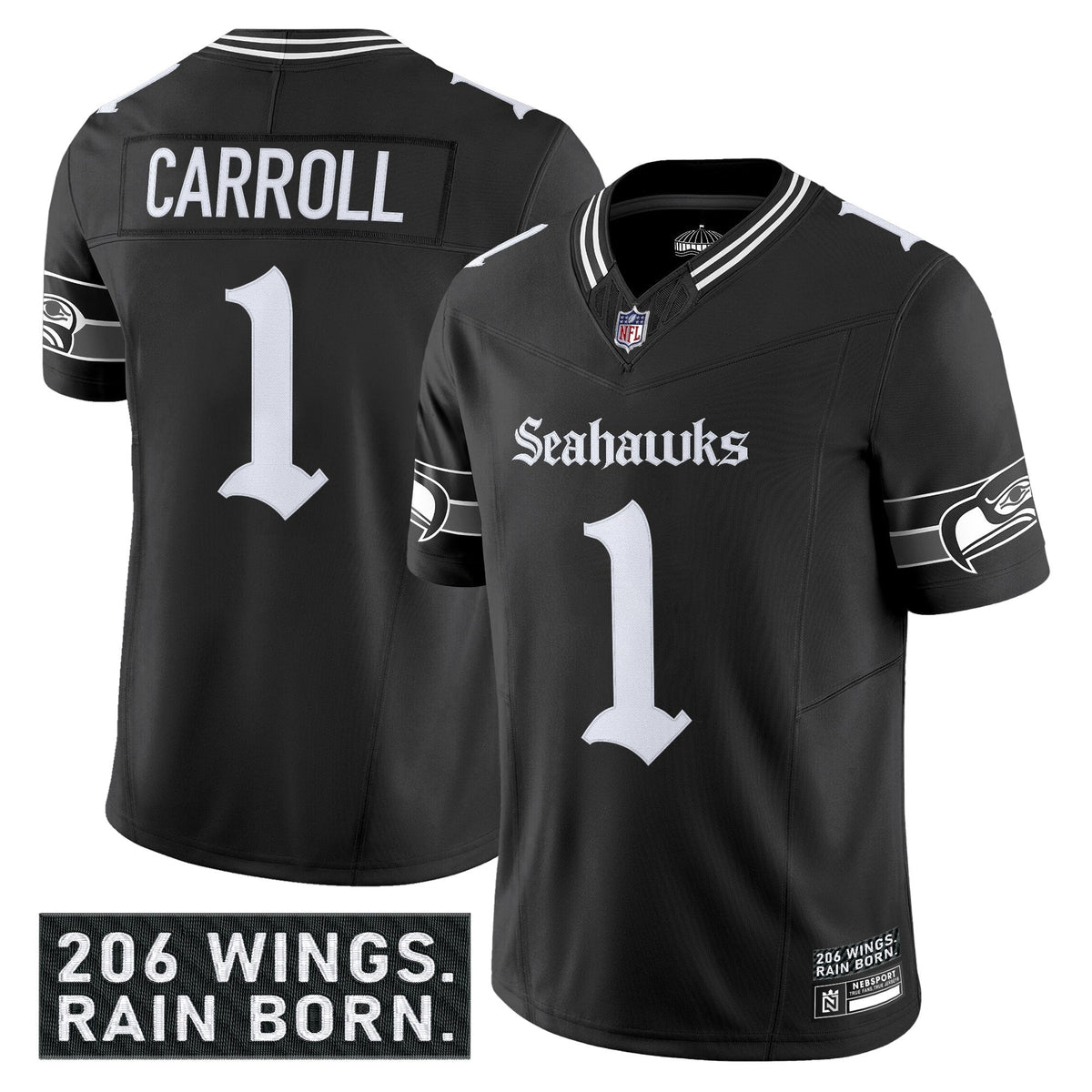SEA 'Gothic Rain City Shadows Edition' Vapor Limited Jersey