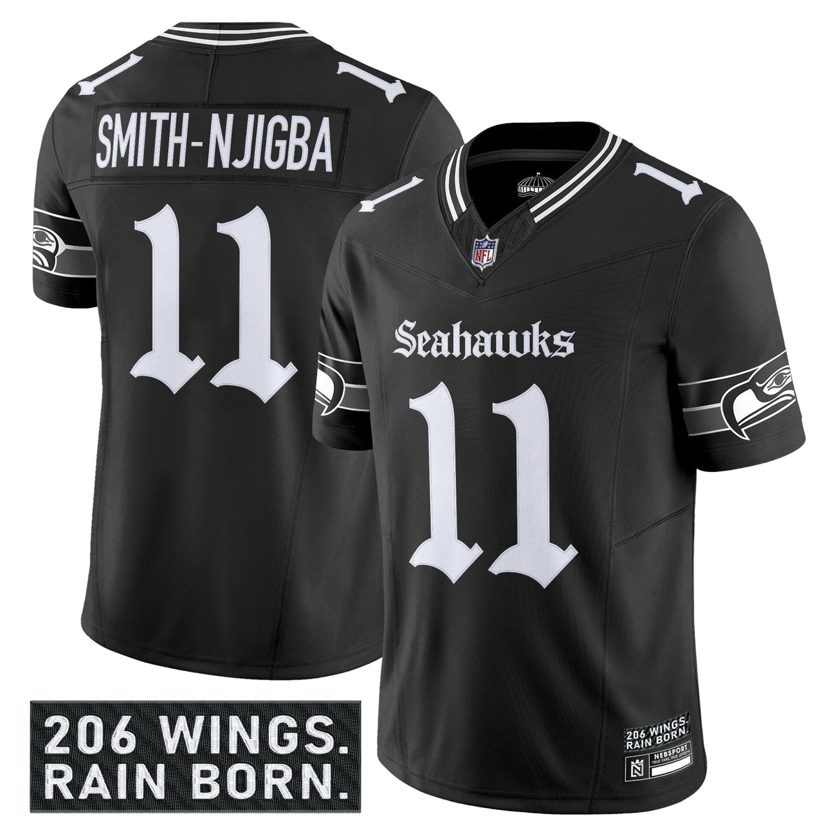 SEA 'Gothic Rain City Shadows Edition' Vapor Limited Jersey