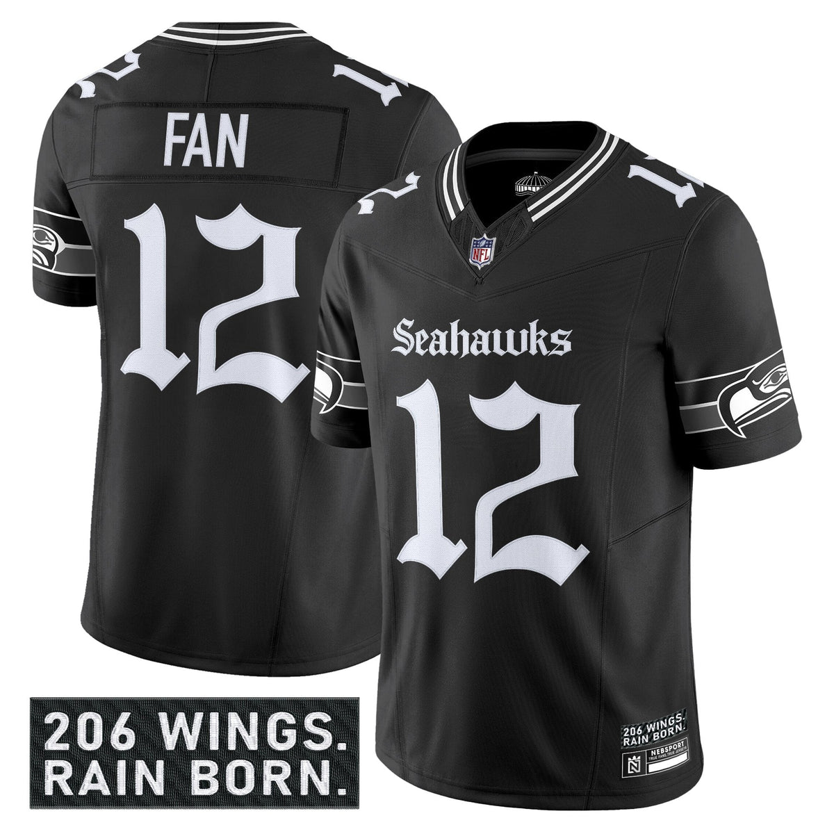 SEA 'Gothic Rain City Shadows Edition' Vapor Limited Jersey