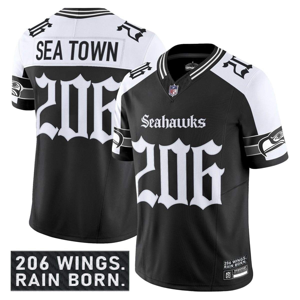 SEA 'Gothic Rain City Shadows Edition' Vapor Limited Jersey
