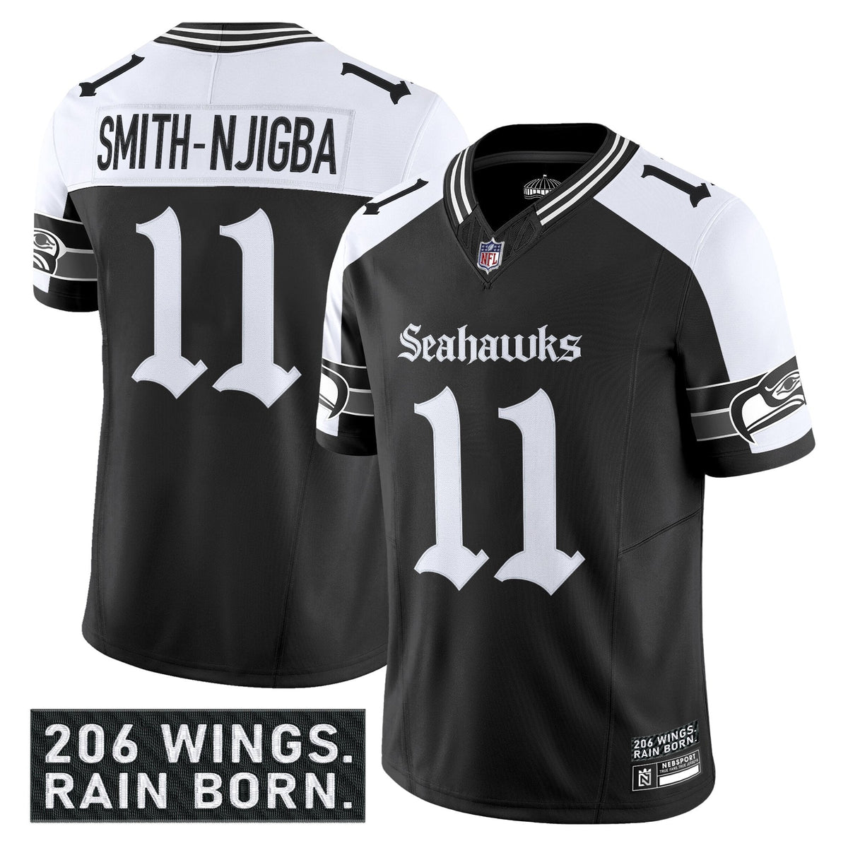 SEA 'Gothic Rain City Shadows Edition' Vapor Limited Jersey