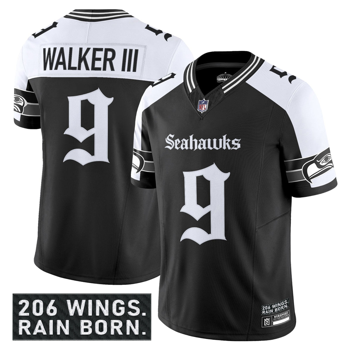 SEA 'Gothic Rain City Shadows Edition' Vapor Limited Jersey