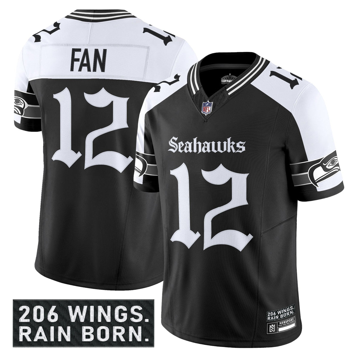 SEA 'Gothic Rain City Shadows Edition' Vapor Limited Jersey