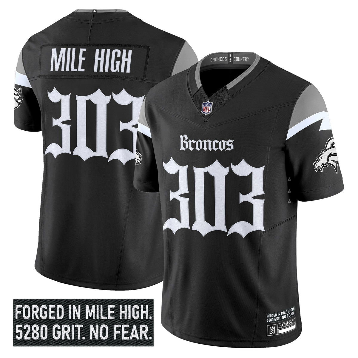 DEN 'Gothic Mile High Shadows Edition' Vapor Limited Jersey