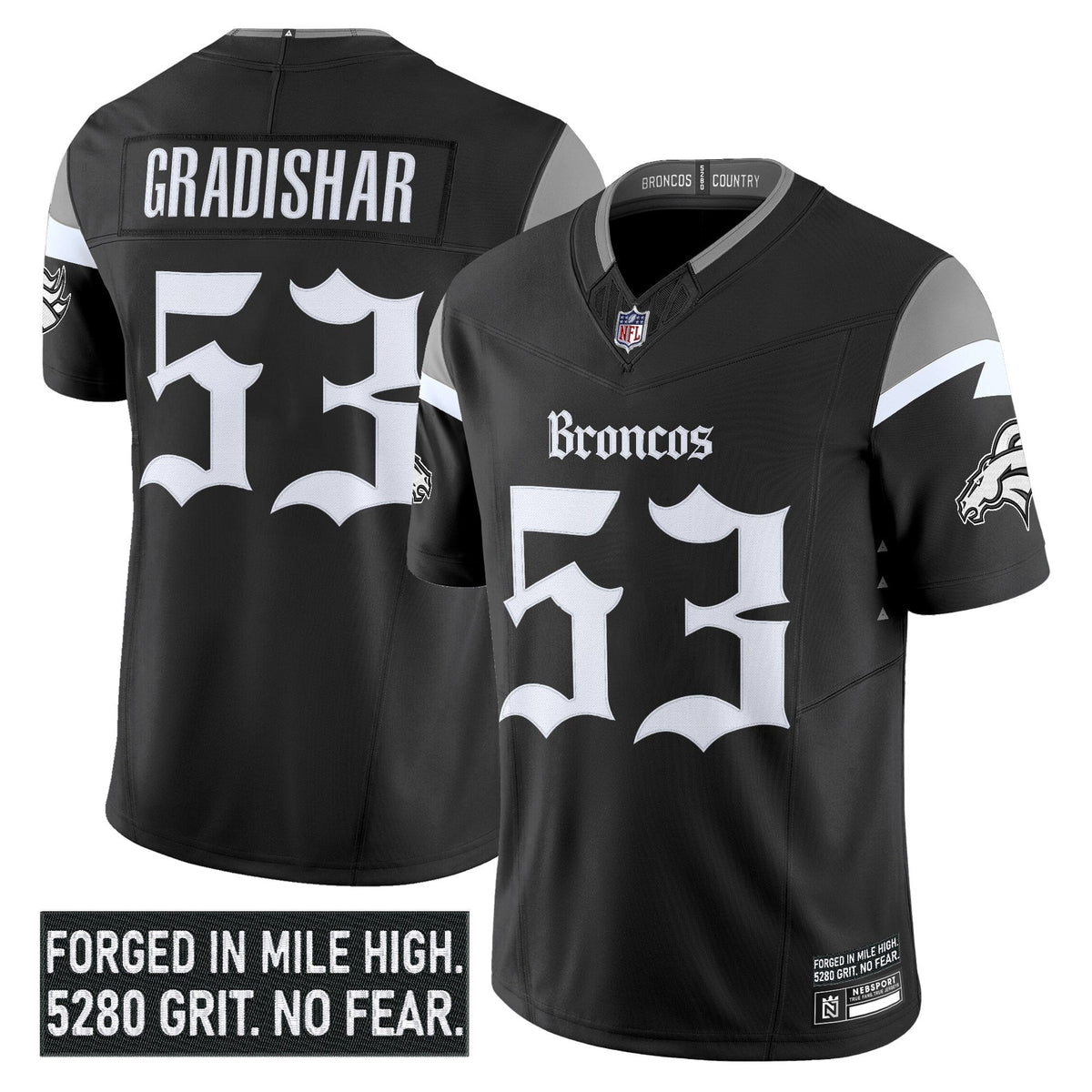 DEN 'Gothic Mile High Shadows Edition' Vapor Limited Jersey
