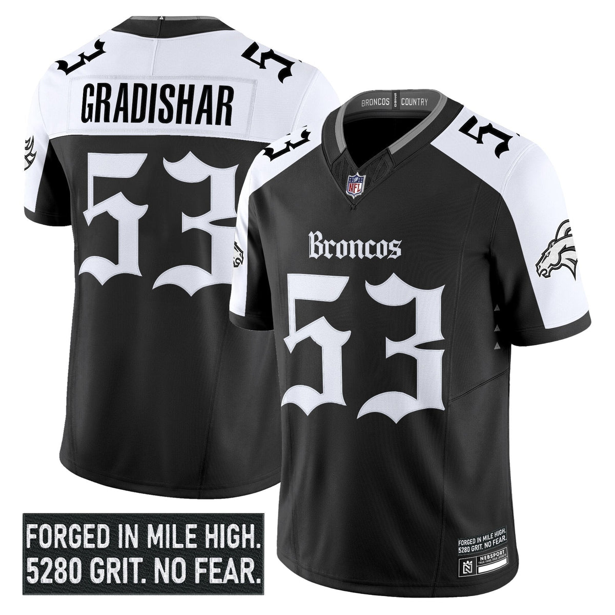 DEN 'Gothic Mile High Shadows Edition' Vapor Limited Jersey