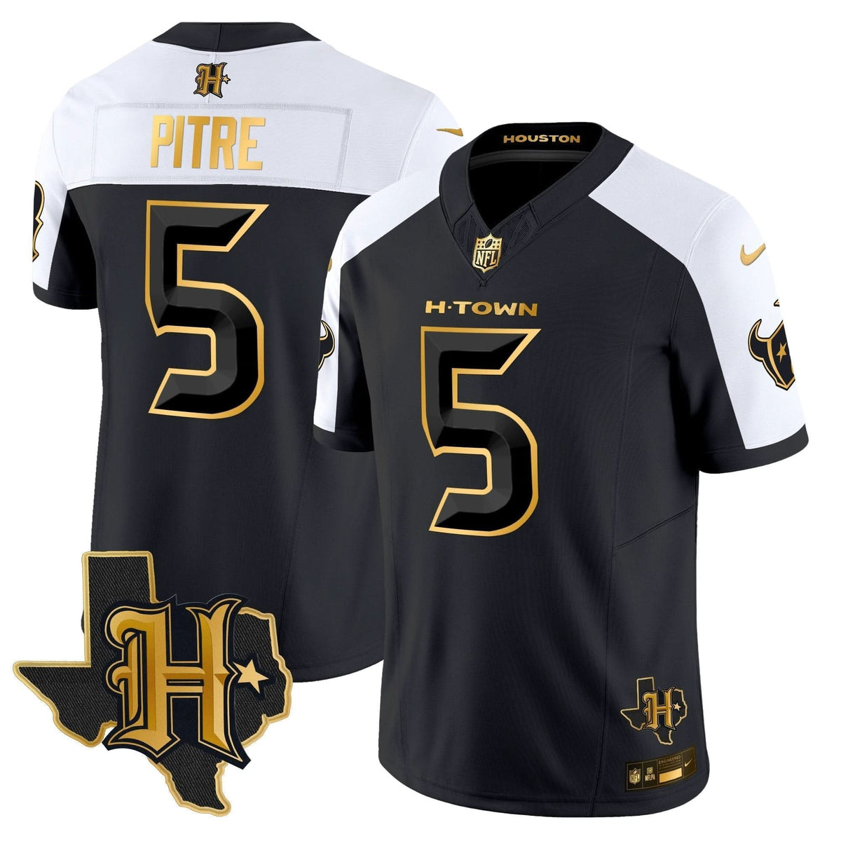 HT 2024 Texas Patch Gold Vapor Limited Jersey
