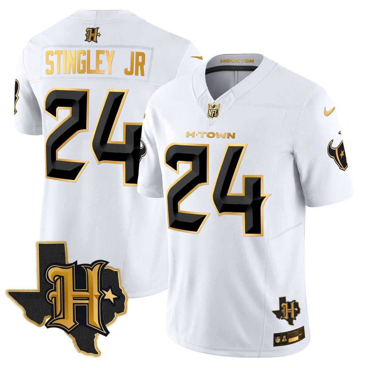 HT 2024 Texas Patch Gold Vapor Limited Jersey